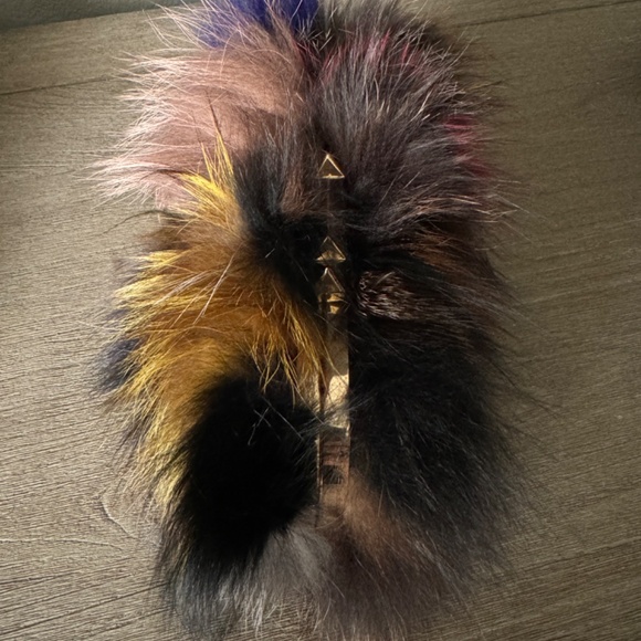 BCBG Fur Purse - Picture 2 of 7